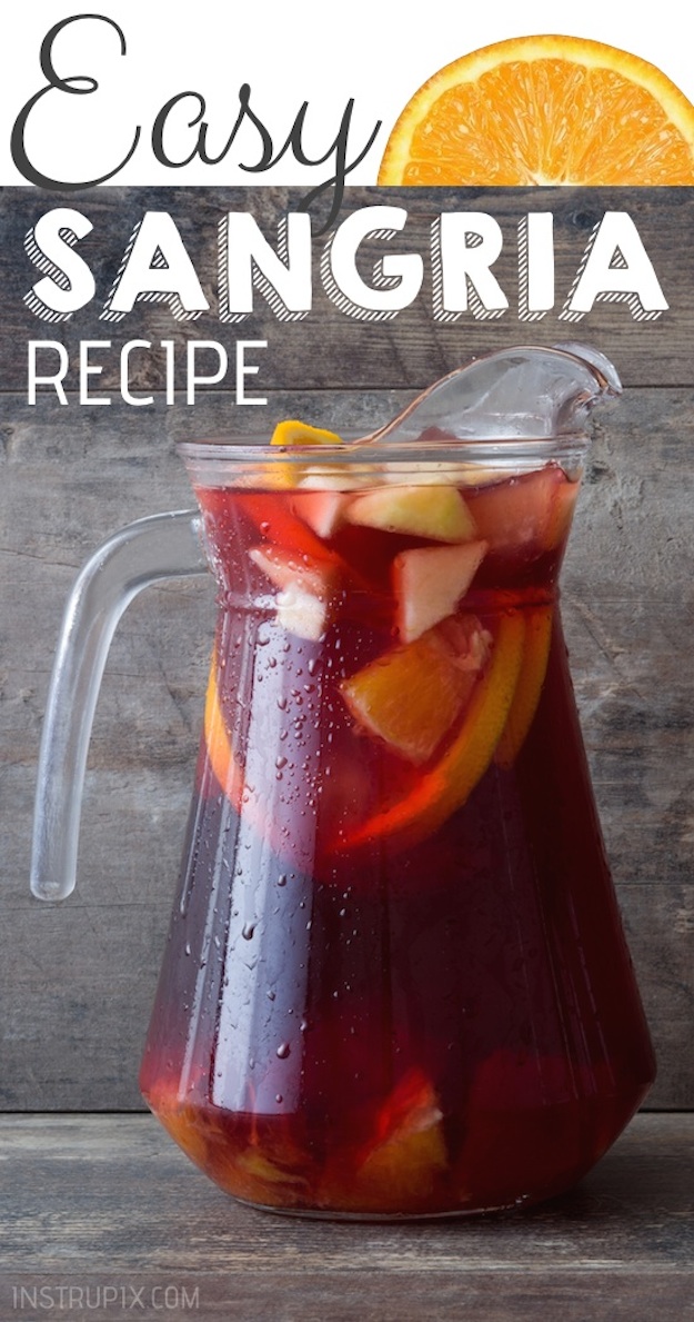 Easy Classic Red Sangria Recipe