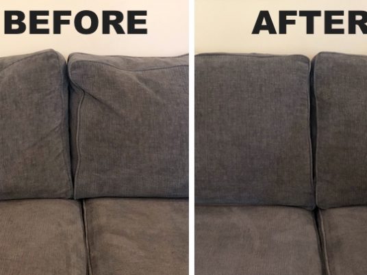 life hack! how to fix saggy couch cushions.