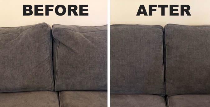 TIP: How To Easily Fix Saggy Couch Cushions - Instrupix