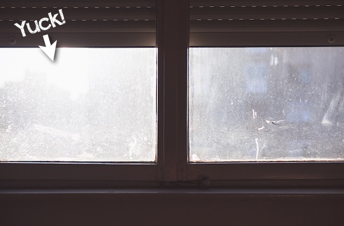How to clean windows with less streaks for more natural sunlight