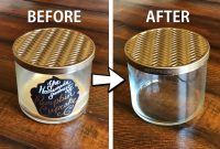DIY household tip! How to repurpose candle jars.