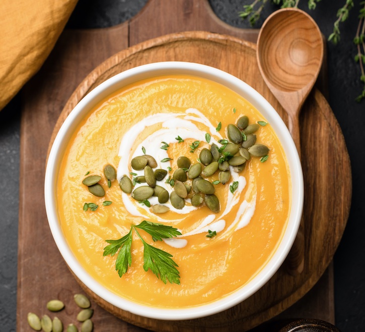 Easy Keto Pumpkin Soup Recipe (The BEST Fall comfort food when you're on a low carb diet!)