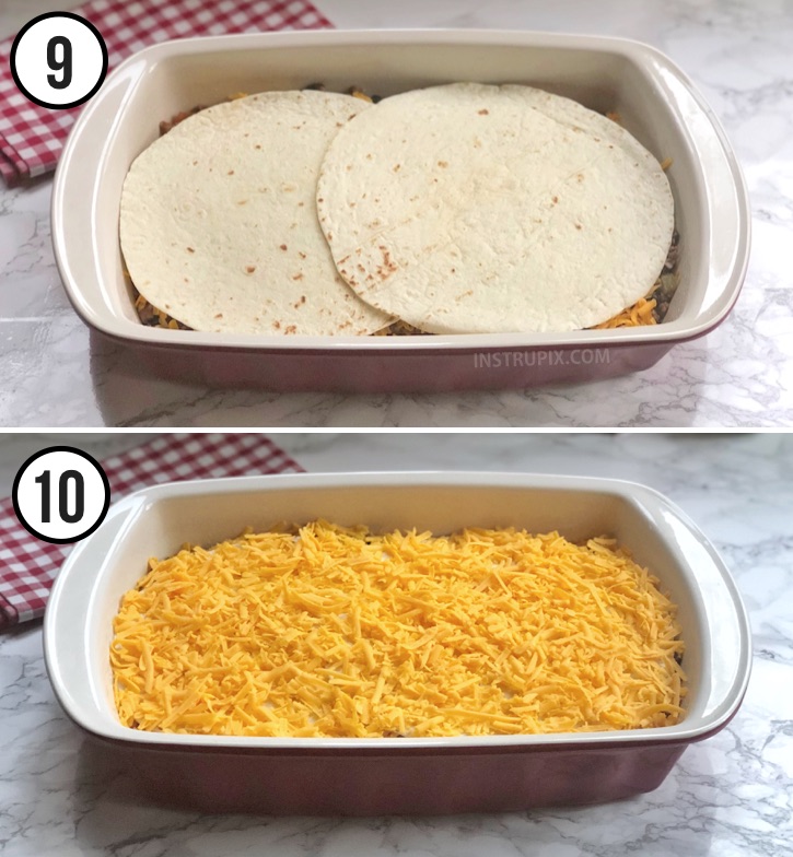 Easy Taco Lasagna Recipe From Instrupix 