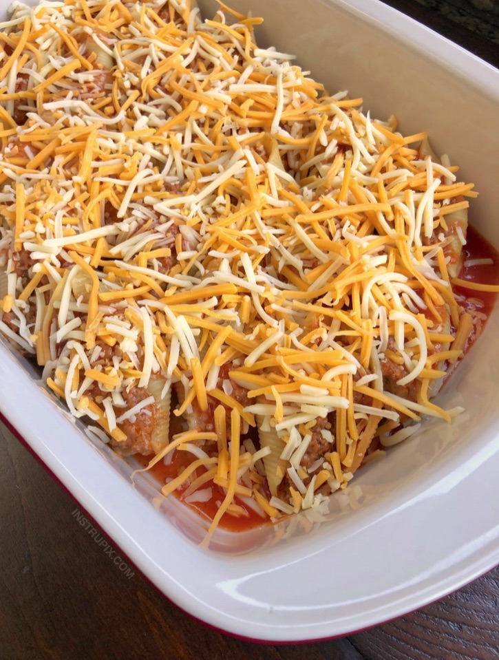 taco stuffed shells recipe 