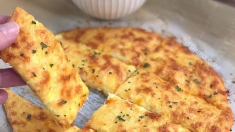 Keto Cheesy Garlic Breadsticks 4 Ingredients Instrupix