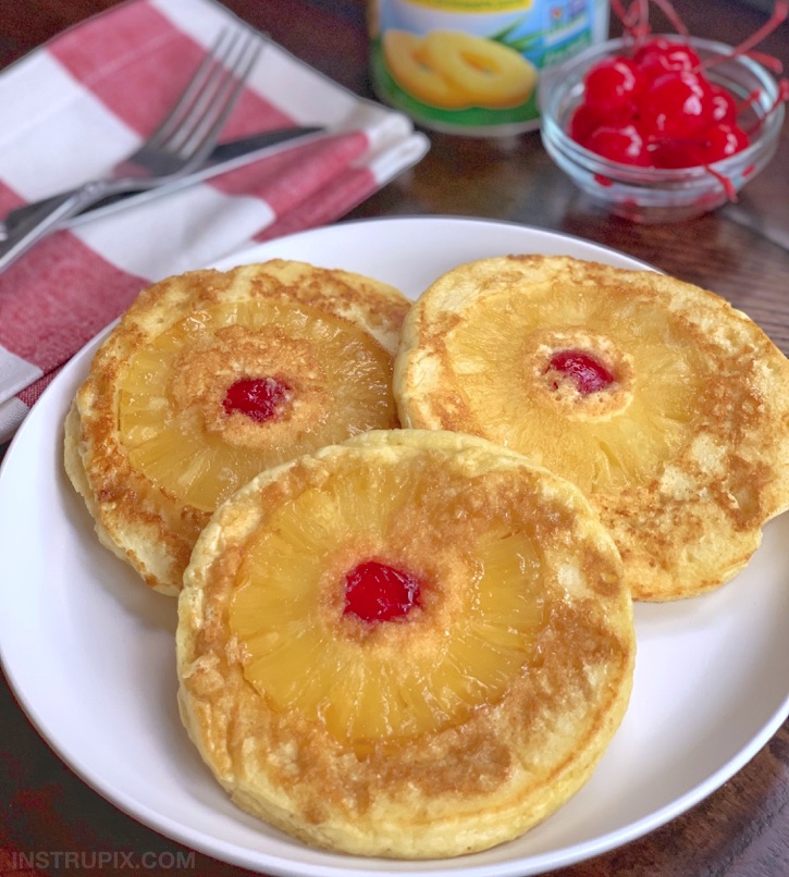 Easy Pineapple Upside Down Pancakes Recipe