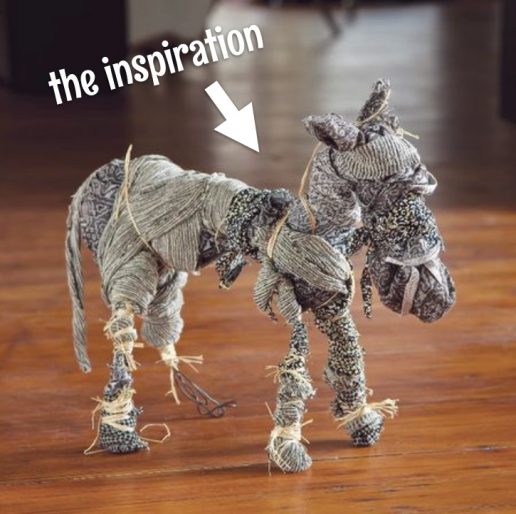 NoSew Fabric Wrapped Wire Animals (Easy & Fun!)