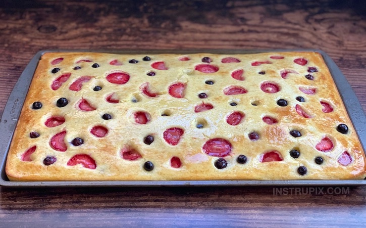 Quick and Easy Sheet Pan Pancakes