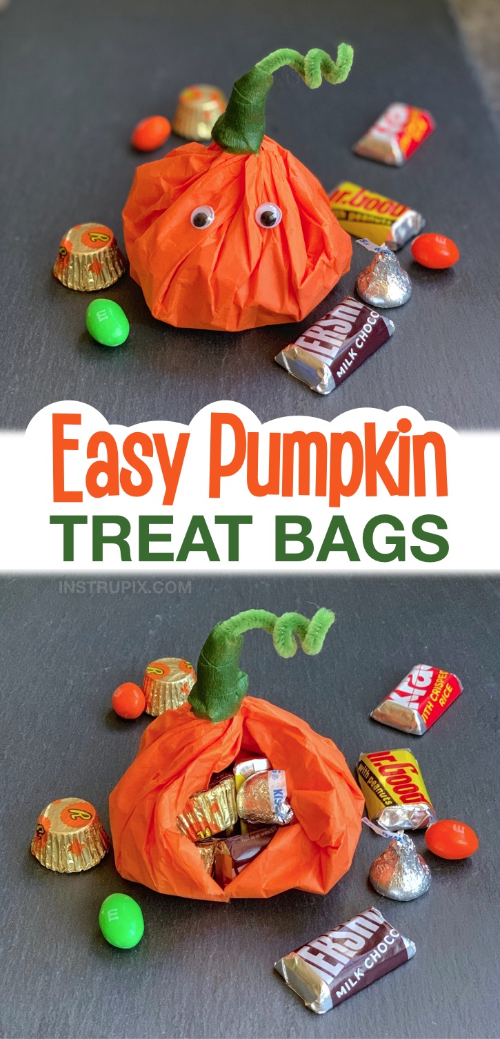 Googly Eye Halloween Treat Bags  Positively Splendid Crafts Sewing  Recipes and Home Decor