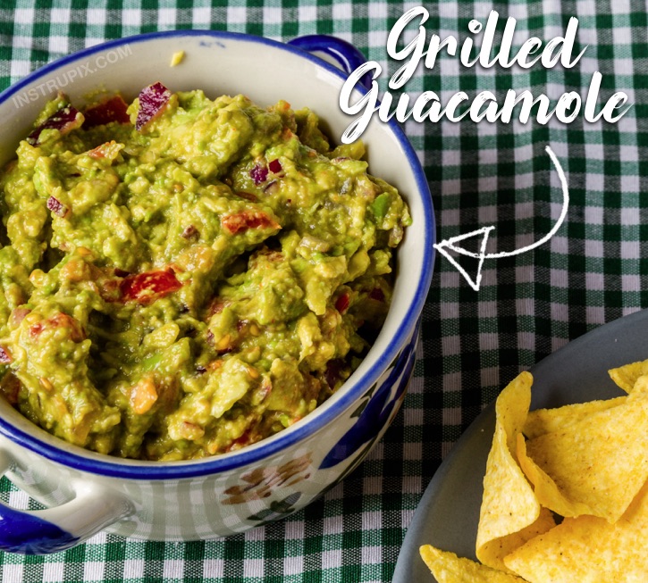 Easy Grilled Guacamole Recipe