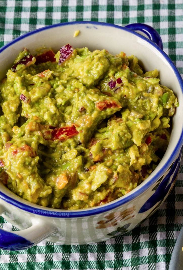 Easy Homemade Grilled Guacamole Recipe