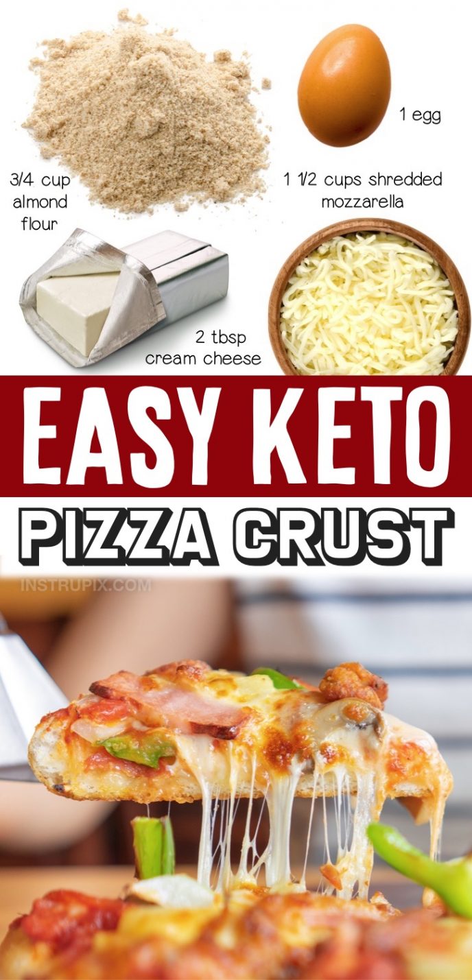The Best Keto Pizza Crust (Easy & Delicious!)