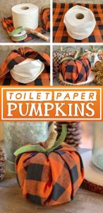 DIY Fall Decor Idea: Toilet Paper Pumpkins (Cheap &amp; Easy!)
