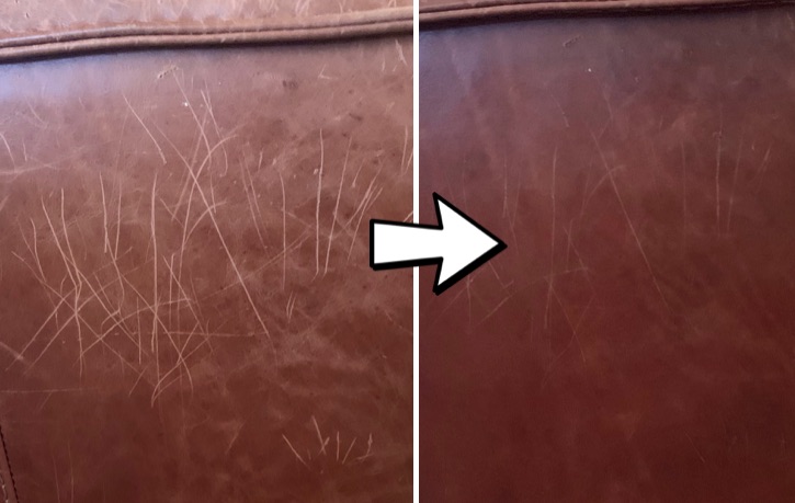 Get Rid Of Ches In Wood Leather, How To Fix Cuts In Leather Sofa