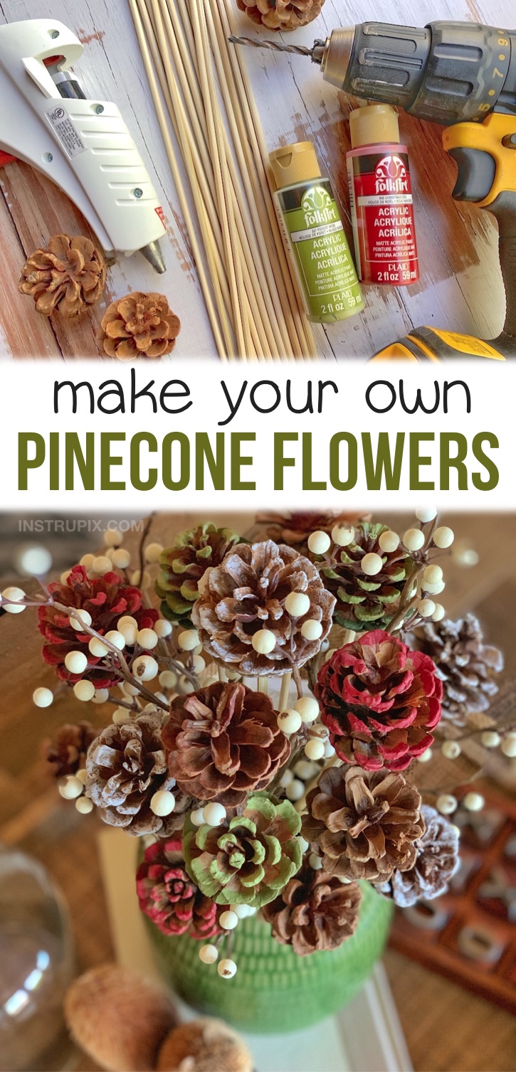 How to Make DIY Pine Cone Flowers for a Timeless Bouquet - Reinvented  Delaware