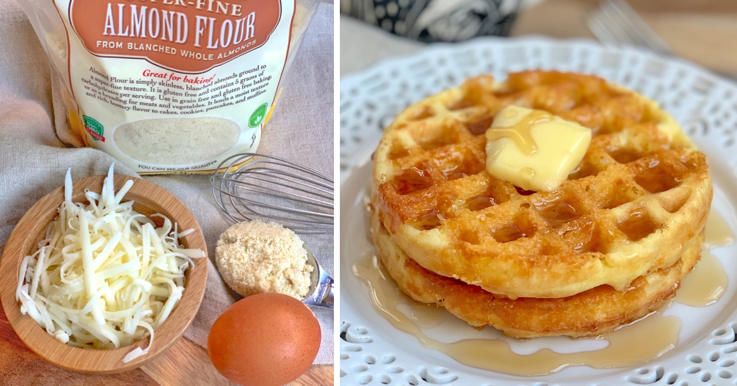 Easy Keto Chaffle Recipe - 4 Ways From Sweet to Savory