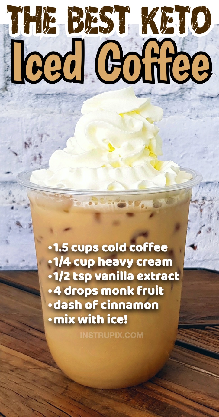 Easy Iced Coffee Recipe - The Dinner Bite