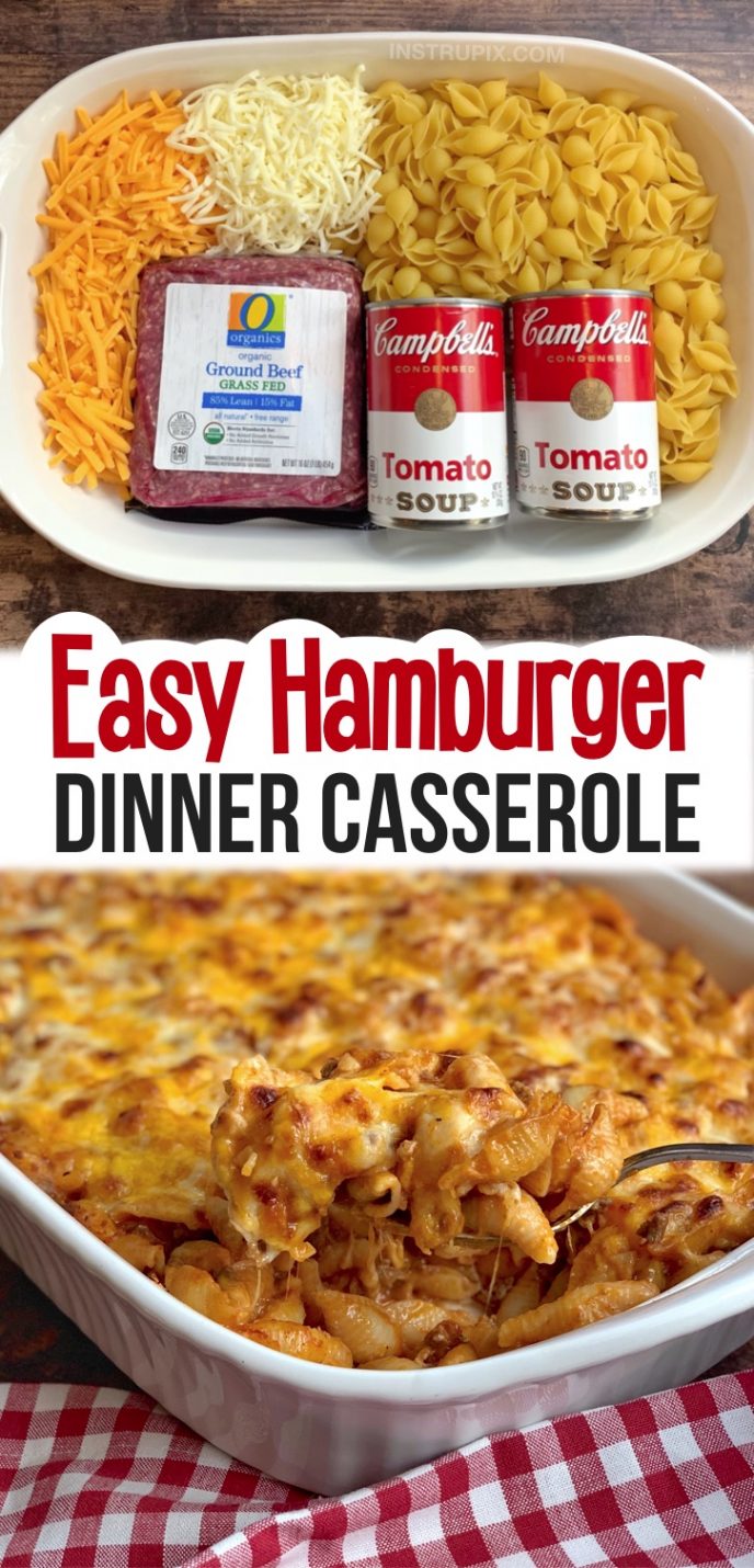 Easy Cheeseburger Dinner Casserole