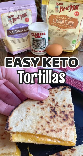 Easy Keto Tortillas (Made with Almond Flour)