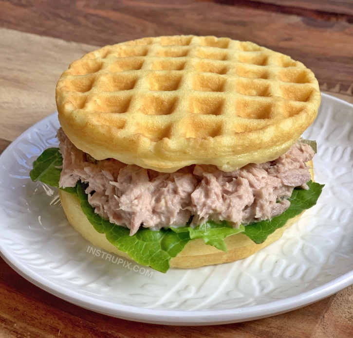 Wonder Bread Chaffles (Soft Keto Sandwich Bread)