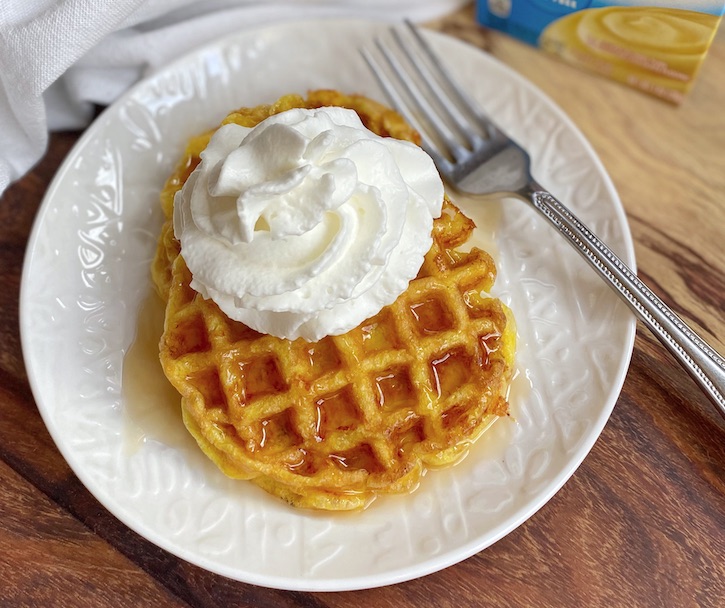 Easy Keto Caprese Chaffle Recipe - Foodness Gracious