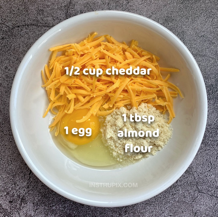 3 Ingredient Savory Crispy Cheddar Chaffles Recipe