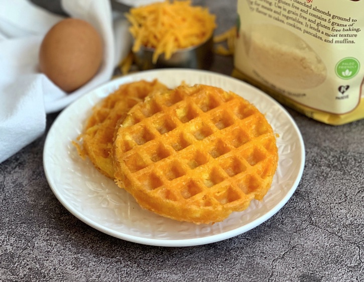 Savory Chaffles with Almond Flour