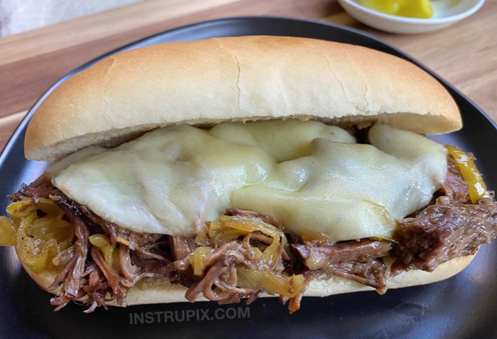 The BEST pot roast sandwiches made with just 5 ingredients!