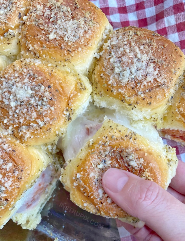 The BEST Chicken Parmesan Sliders Recipe