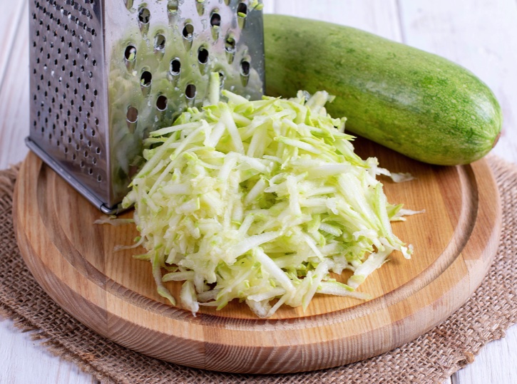 Grated Zucchini Recipes | Healthy Keto Zucchini Fritters (made with almond flour and parmesan cheese)