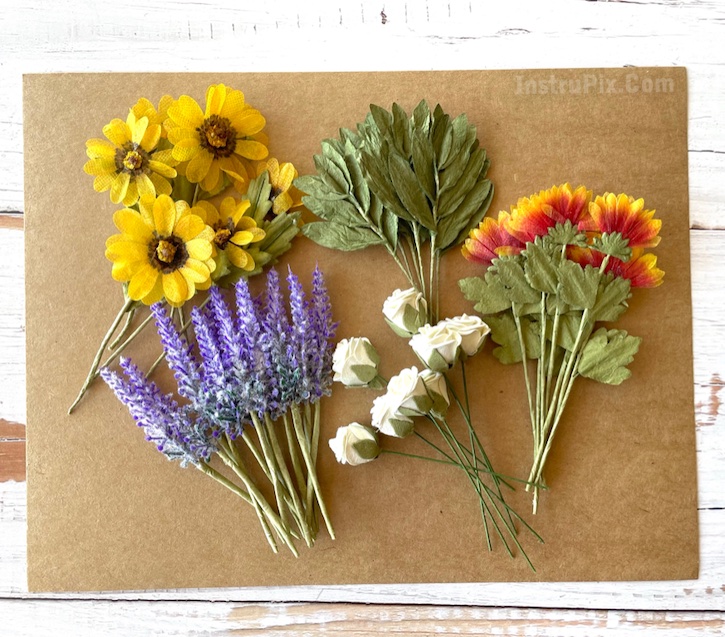 DIY Flower Card Idea made with a handprint!