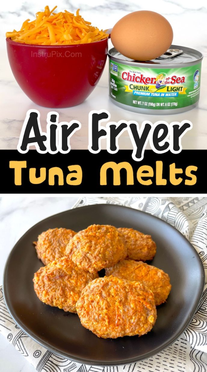 Air Fryer Tuna Melts Easy Low Carb Recipe